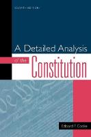 Detailed Analysis of the Constitution, A
